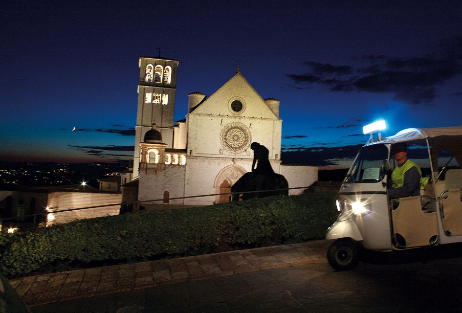 Assisi: Night Tour by Vintage Tuk Tuk - Key Points