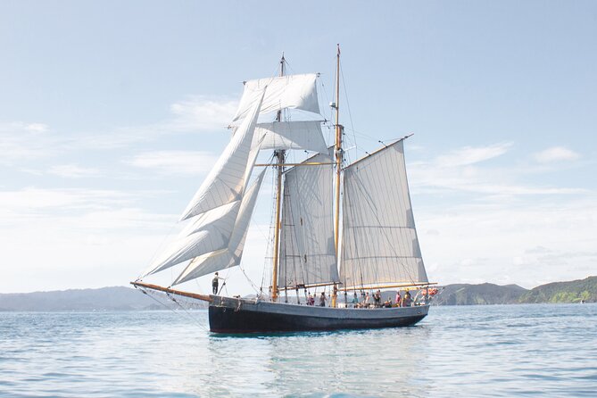 Bay of Islands Tall Ship Sailing on R. Tucker Thompson Including BBQ Lunch - Key Points