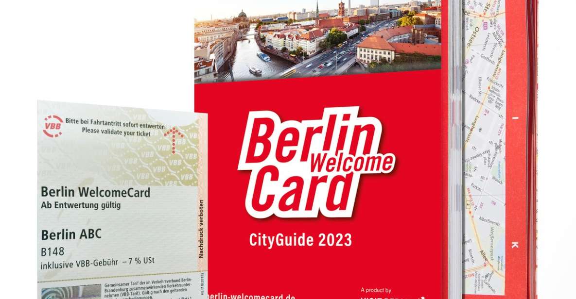 Berlin WelcomeCard: Discounts & Transport Berlin Zones (ABC) - Key Points