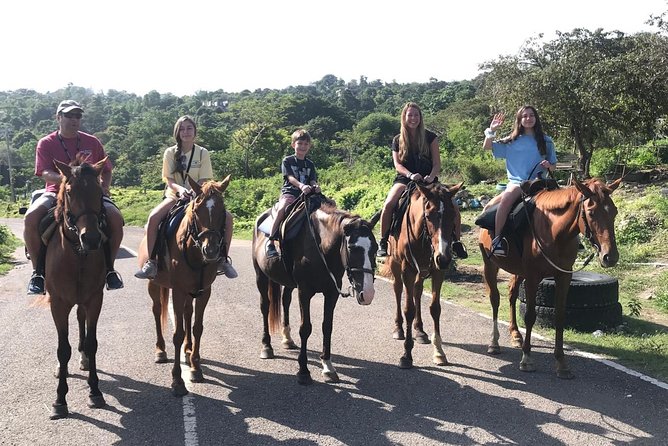 Blue Hole Waterfalls + Horseback Riding Combo Tour From Ocho Rios - Overview of the Tour