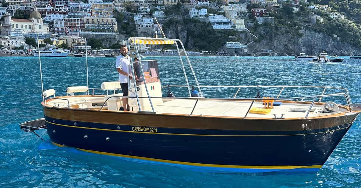 Capri Private Boat Tour Full Day From Sorrento - Key Points