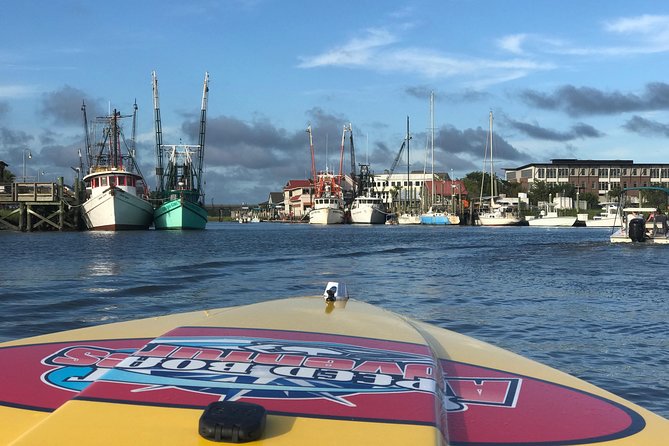 Charleston Harbor Speed Boat Adventure Tour - Key Points