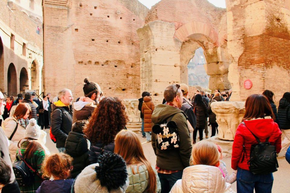  Colosseum, Roman Forum & Palatine English Guided Tour - Key Points