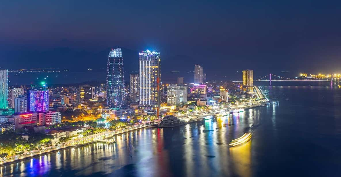 Da Nang: Night Tour With Drink at Rooftop Bar and Dinner - Key Points