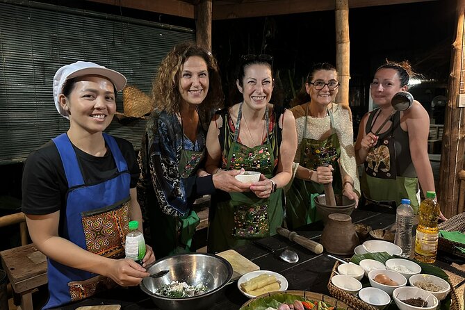 Evening Bamboo Weaving & Cooking Classes Join-In - Key Points