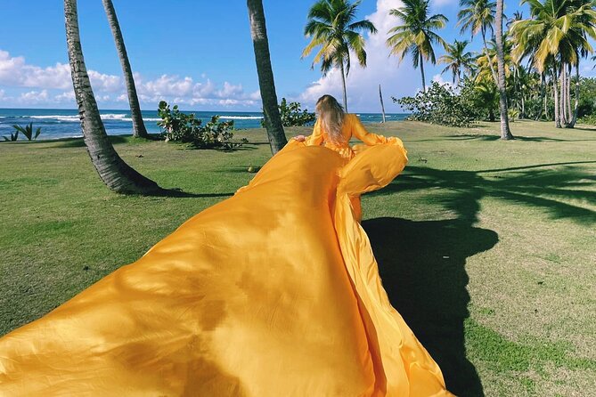 Flying Dresses Private Photoshoot in Dominican Republic - Key Points