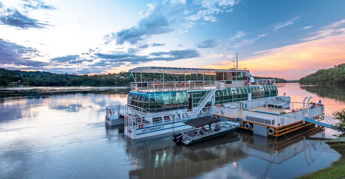 From Foz Do Iguaçu: Sunset Catamaran Tour With Meal - Key Points