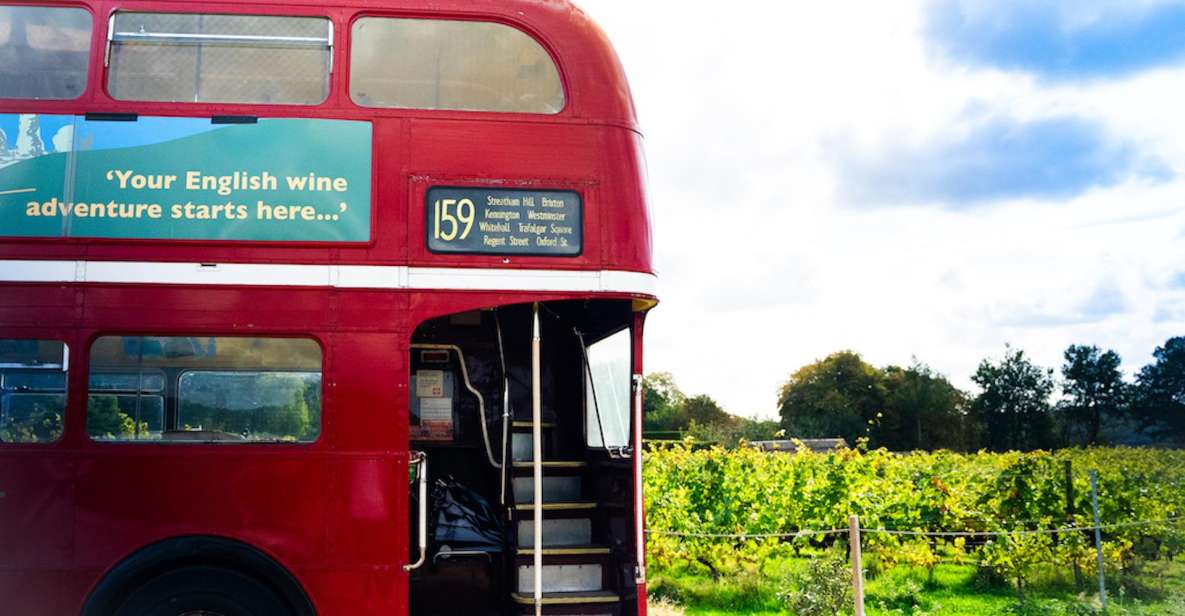 From London: Vintage Bus Wine Tour With Return Train Tickets - Tour Pricing and Cancellation Policy