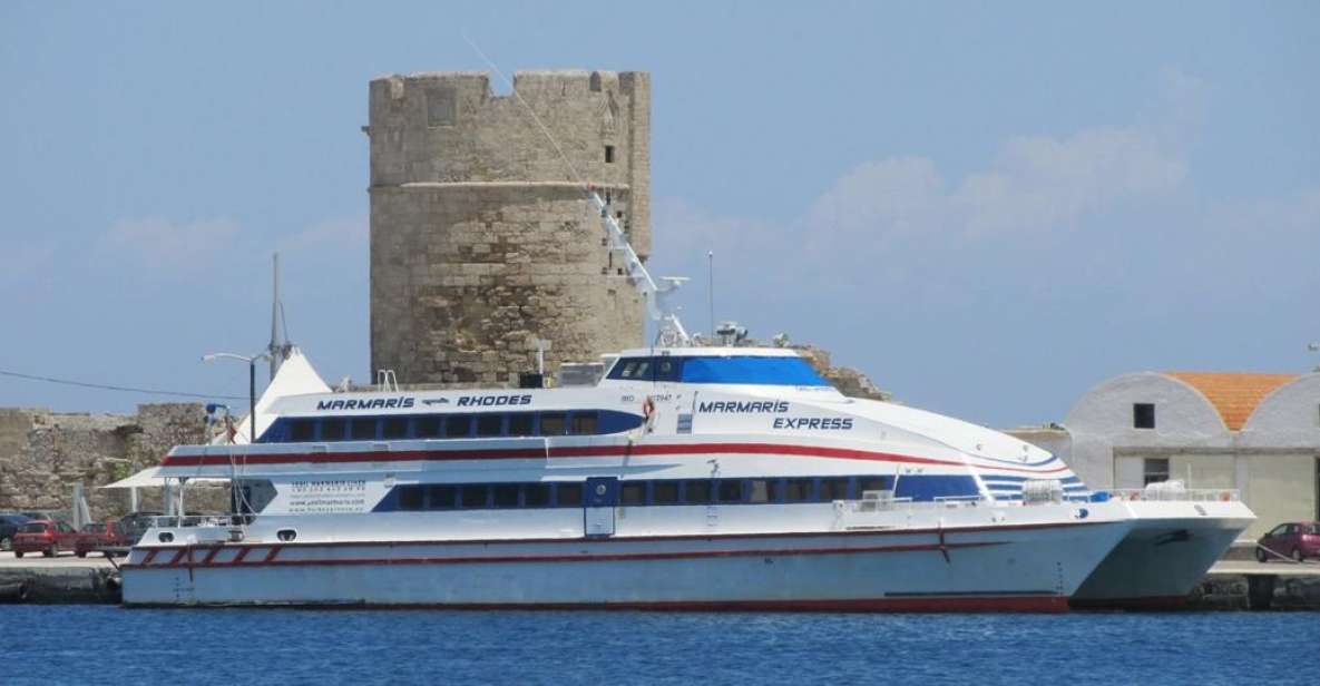 From Marmaris: Independent Day Trip to Rhodes by Catamaran - Trip Overview and Pricing