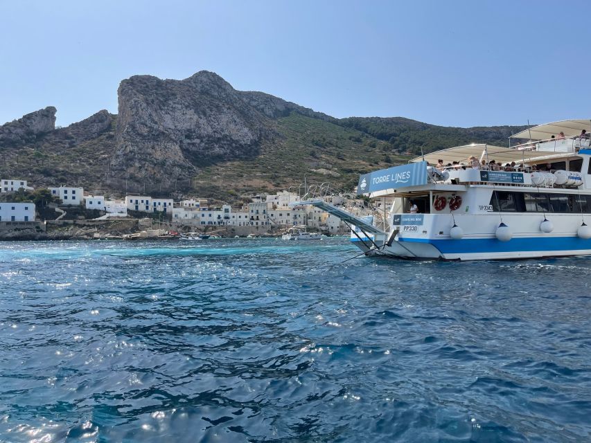 From Trapani: Favignana and Levanzo Motorboat Cruise - Key Points