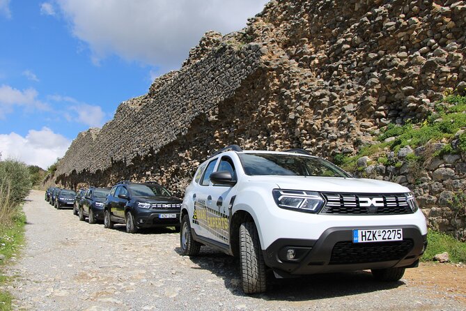 Full Day 4x4 Self-Drive Safari Tour in Crete With BBQ Lunch - Key Points