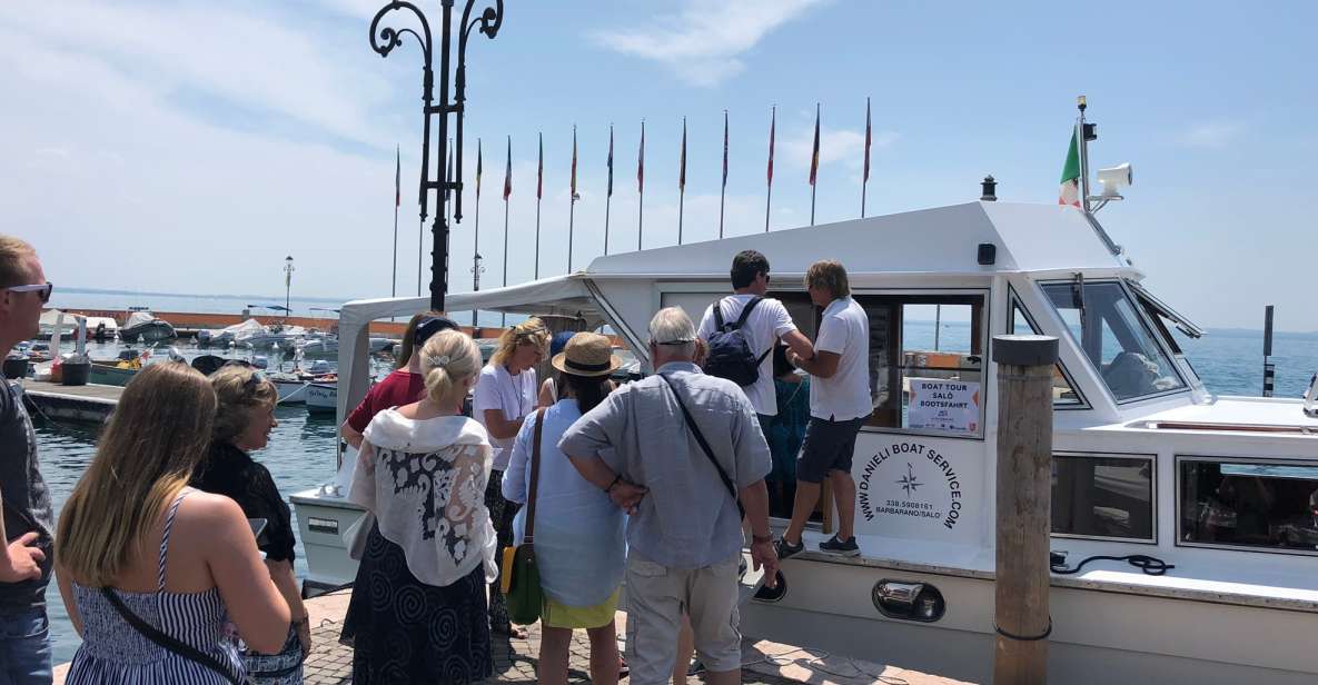 Guided Boat Cruise to Sirmione From Garda/Bardolino - Key Points