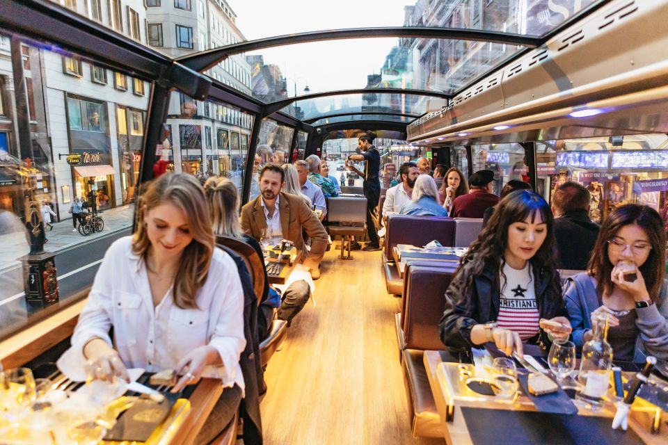 London: 6-Course Luxury Dinner Bus Tour - Key Points