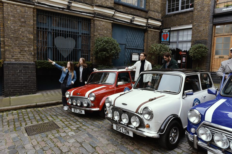 London Best Bits in a Classic Mini Cooper - Key Points