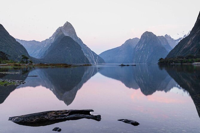 Milford Sound Overhead Flight With Landing From Queenstown - Key Points