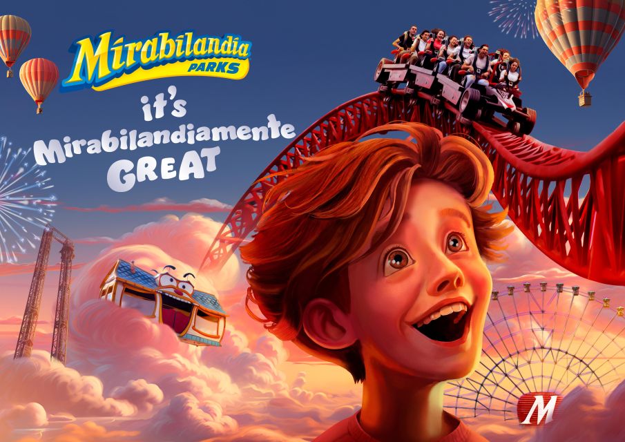 Mirabilandia Amusement Park: 1-Day Entry Ticket - Key Points