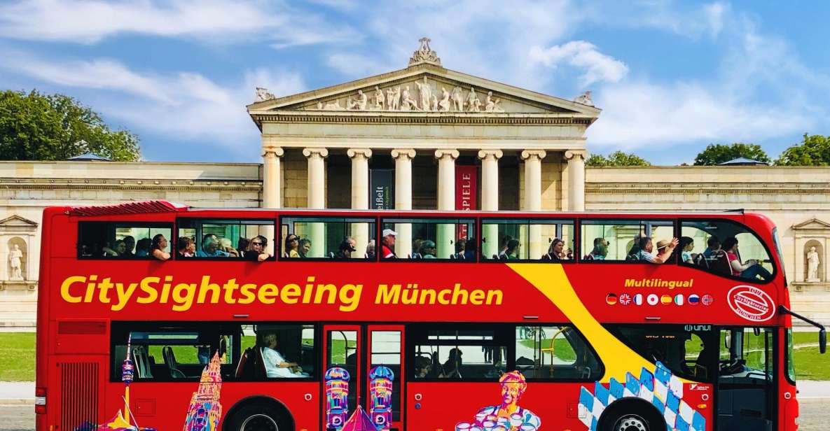 Munich Hop-On Hop-Off Tour: 1-Day or 2-Day Ticket - Key Points