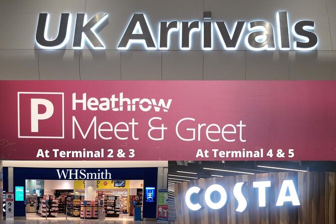 Private Transfer Arrival or Departure Heathrow Airport/ London - Key Points