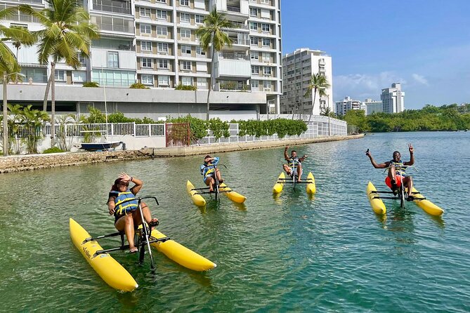 Private Water Bike in Condado Lagoon, San Juan - Overview of Condado Lagoon