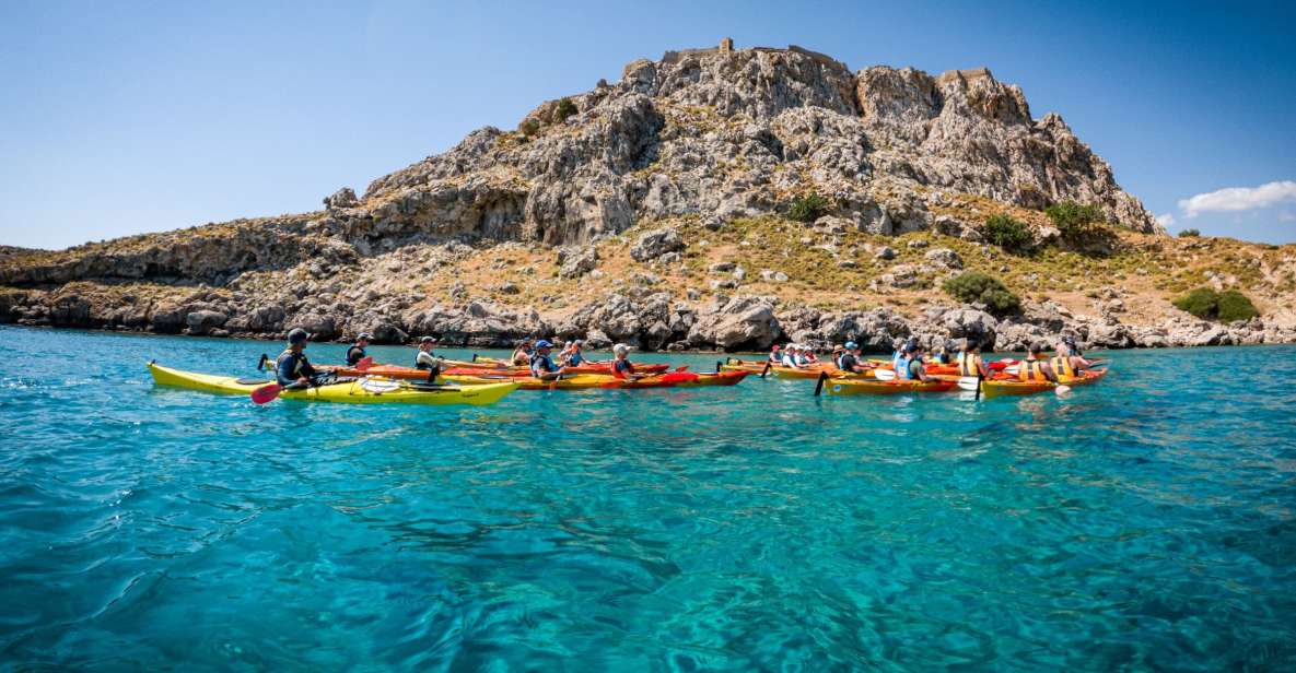 Rhodes: Sea Kayak Adventure to the Red Sand Beach - Key Points