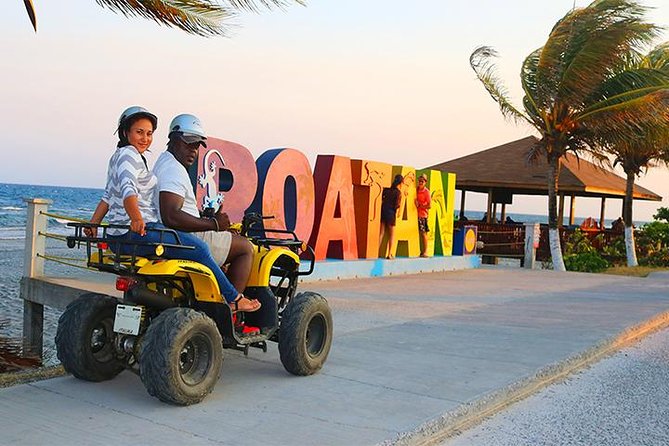 Roatan ATV Sightseeing, Sloth & Monkeys, Chocolate & Rum Factory - Key Points