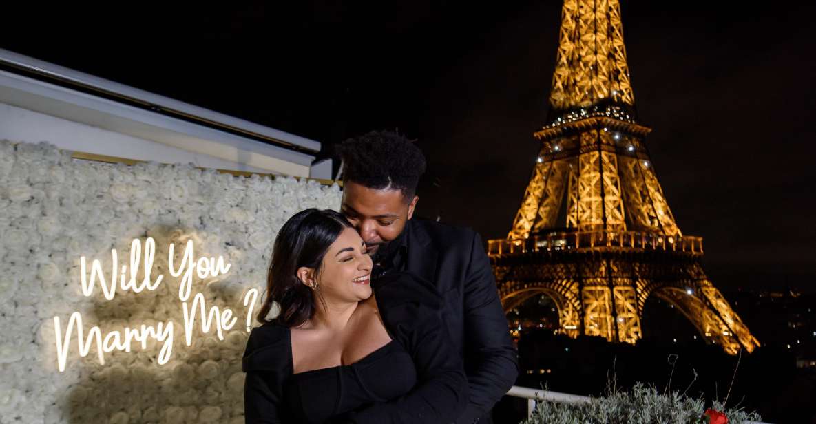 Romantic Eiffel Proposal on Enchanted Private Terrace - Key Points