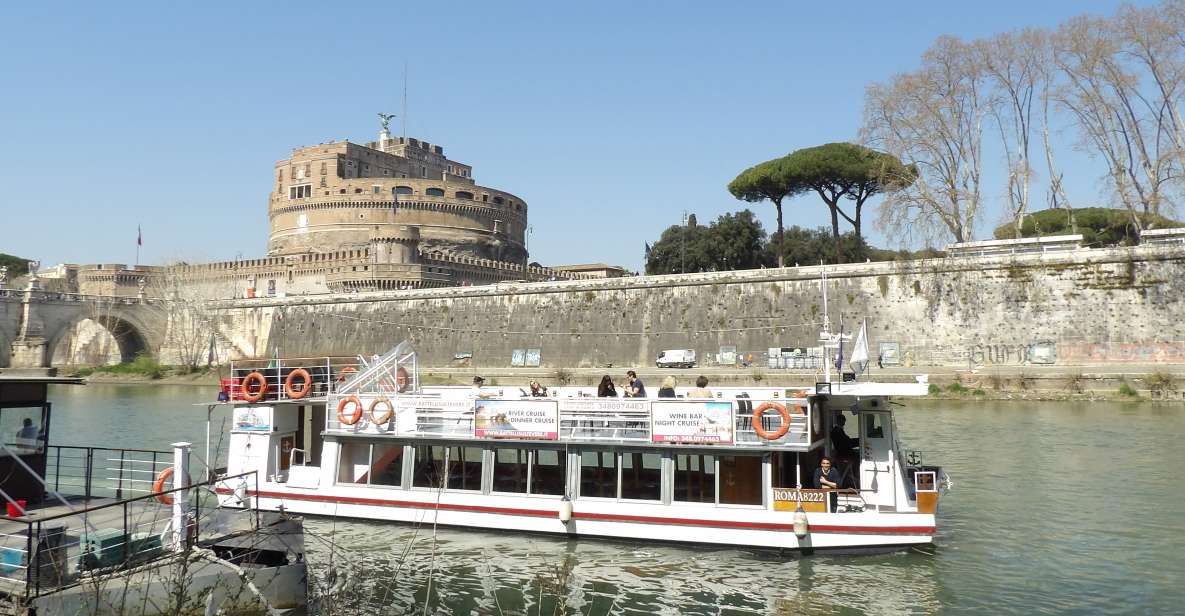 Rome: Castel SantAngelo and Riverboat Ride Combo Ticket - Key Points