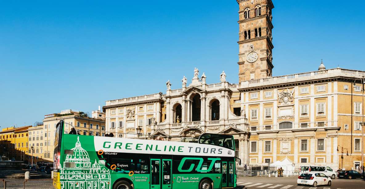 Rome: Hop-On Hop-Off Panoramic Open Bus Ticket - Key Points