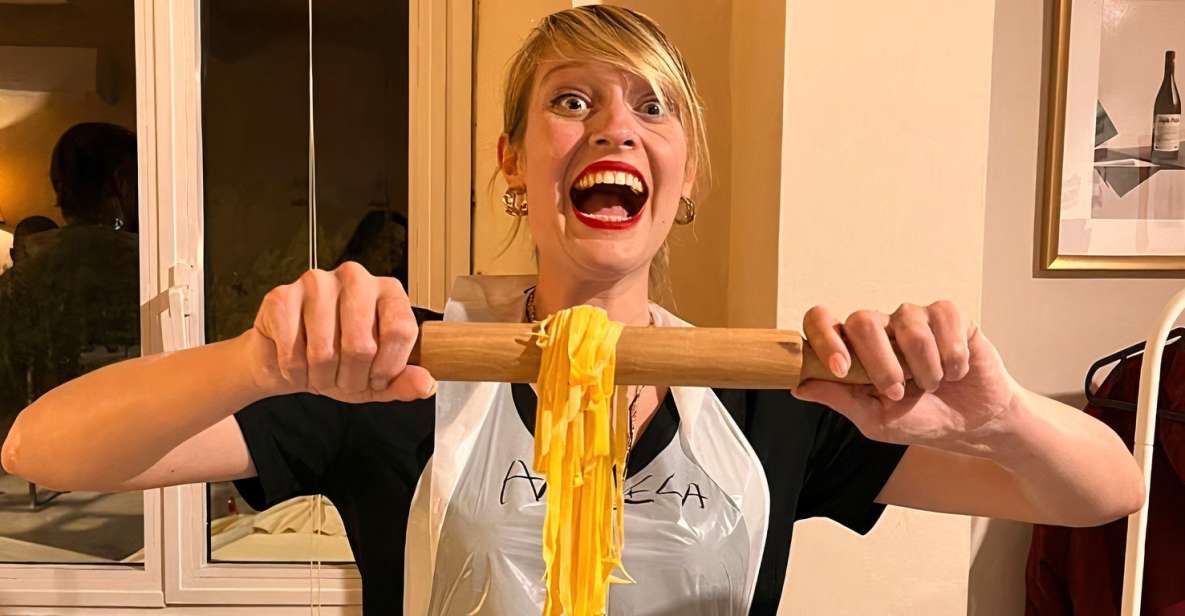 Rome: Pasta Making Class With Wine, Limoncello, and Dessert - Key Points