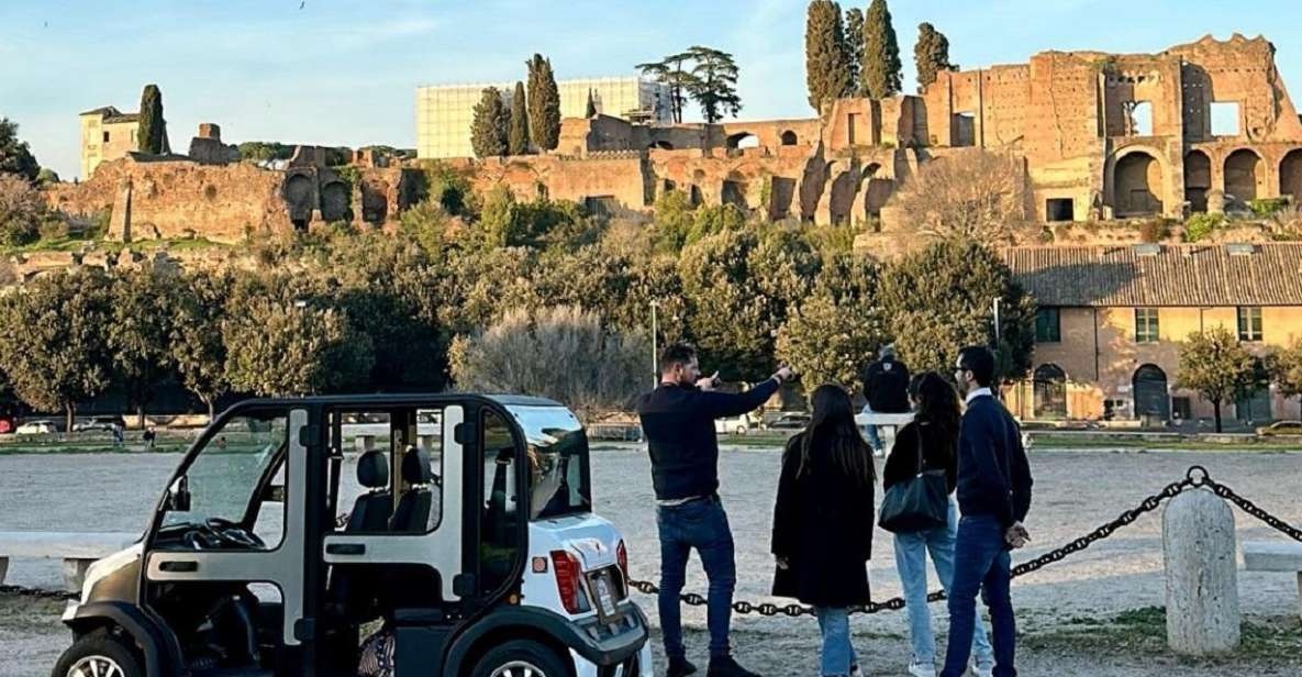 Rome: Private Tour by Golf Cart With Pickup - Key Points