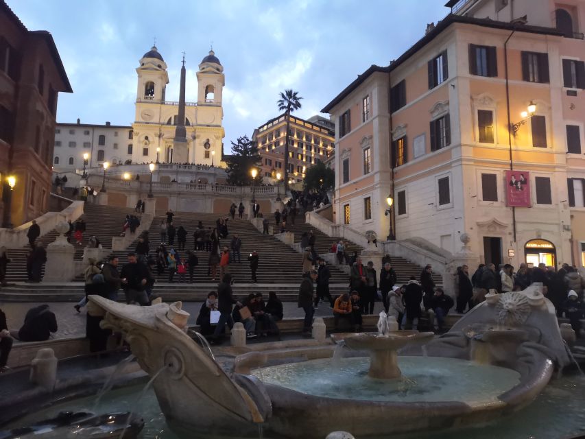 Rome: Spanish Steps, Trevi, Navona and Pantheon Sunset Tour - Key Points