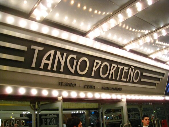 Skip the Line Ticket for Tango Porteño Show With Dinner Platea - Key Points