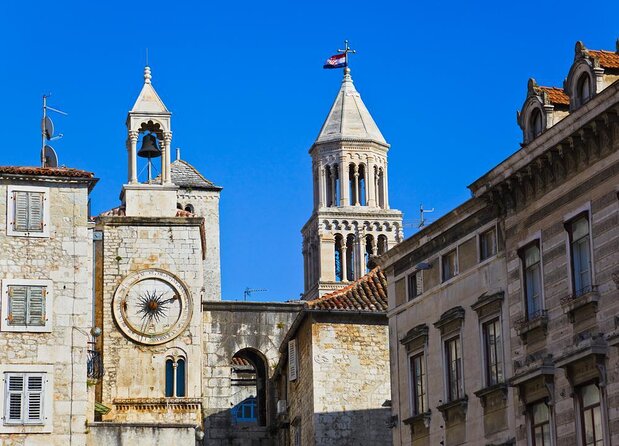 Split: Diocletians Palace Walking and Wine Tasting Tour - Key Points