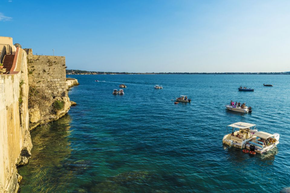 Sunset Boat Tour of Ortigia Island and Marine Caves - Key Points