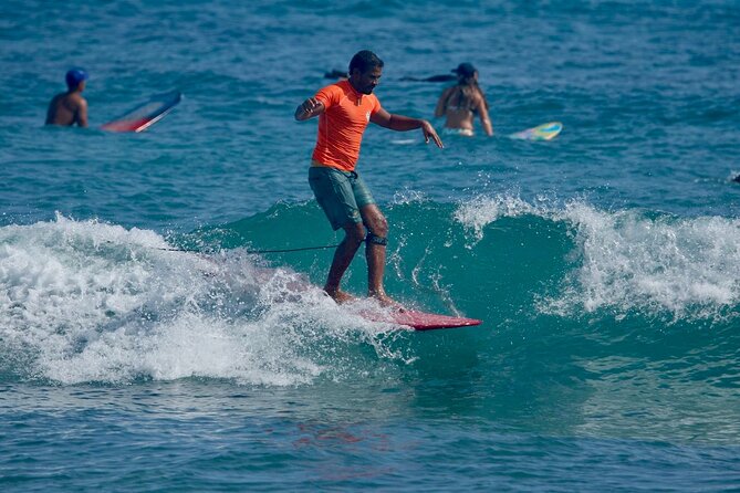 Surfing Lesson at Beautiful Beach Playa Encuentro - Key Points