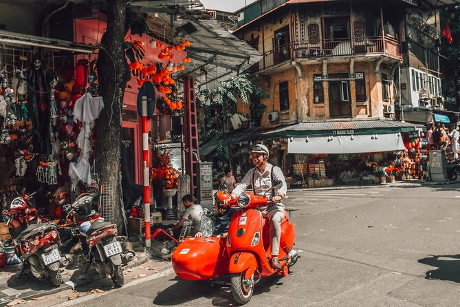 Vespa Sidecar Sightseeing and Cuisine Tour in Hanoi - Tour Overview