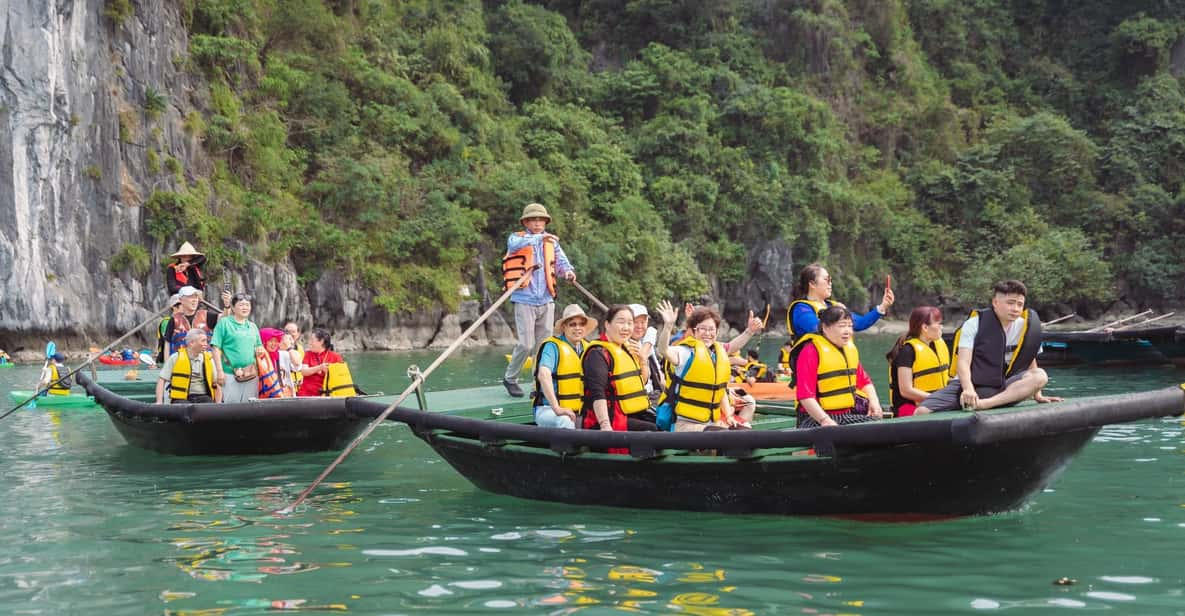 1-Day Ha Long Tour With Buffet Lunch, Kayaking and Swimming - Key Points