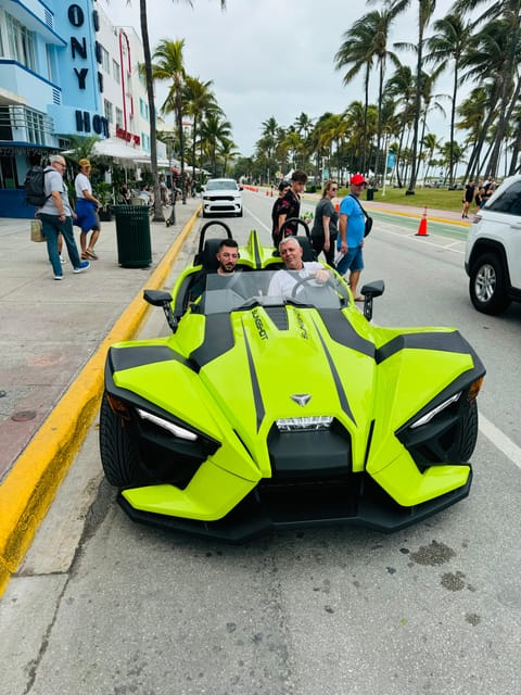 1 Hour 30 Minutes Slingshot Rental in Miami - Key Points