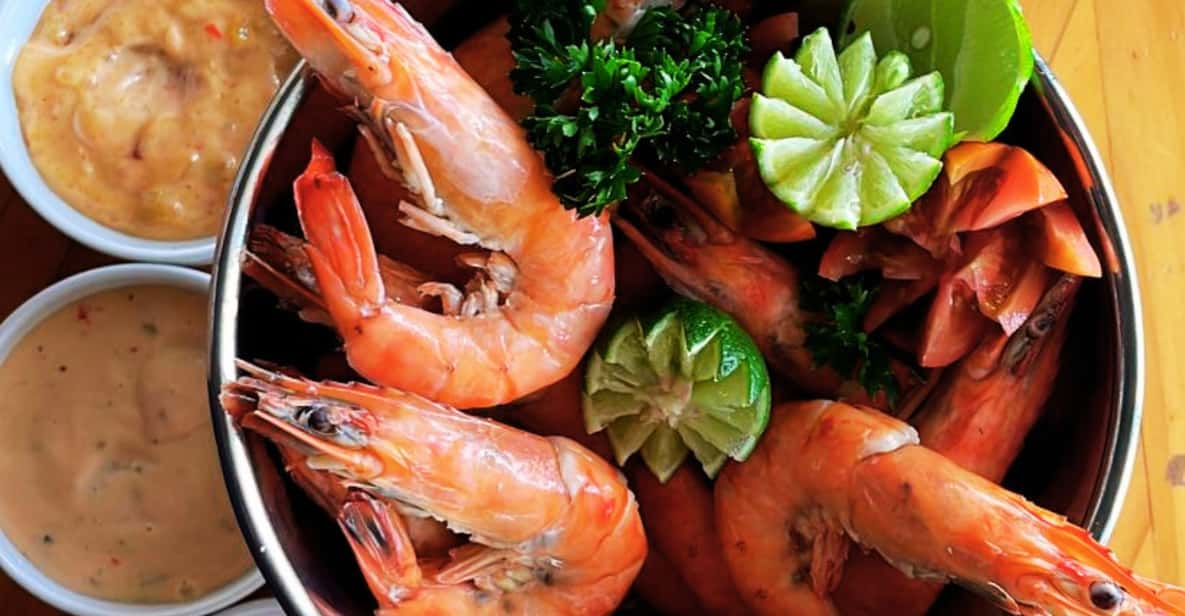 1 KG Prawn Lovers Bucket With Side + 4 FREE Beers! - Reservation and Cancellation