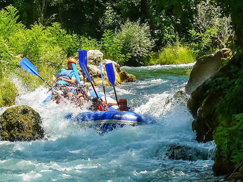 Split/Omiš: Cetina River Rafting With Cliff Jump & Swimming - Important Information