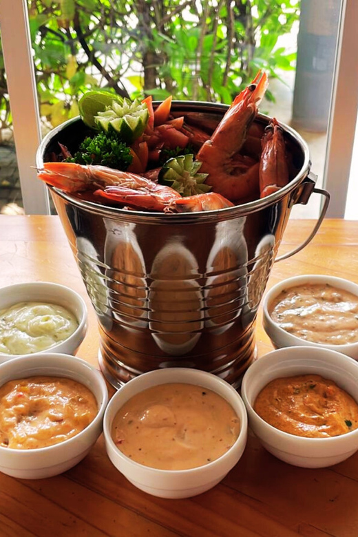 1 KG Prawn Lovers Bucket With Side + 4 FREE Beers! - Frequently Asked Questions