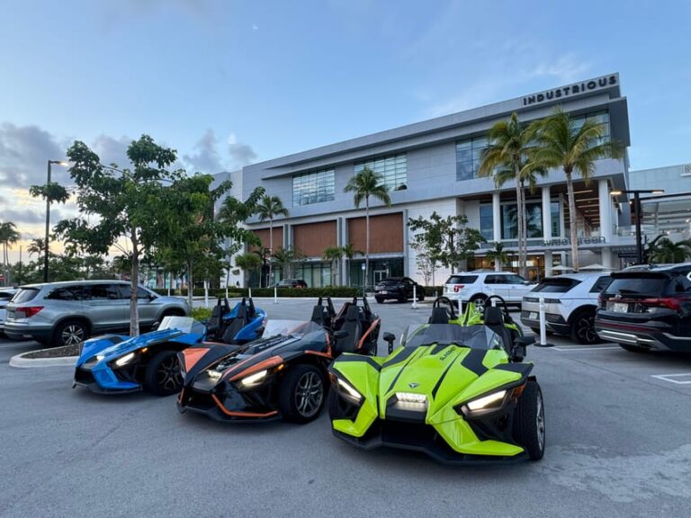 3 to 4 Hours Slingshot Rental Miami – We The Best !!