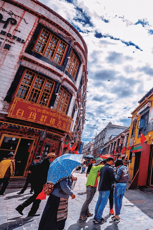7 Days Lhasa to Kathmandu Overland Tour Included Mt.Everest