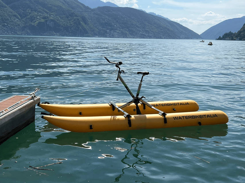 A Water Bike Adventure on Lake Lugano - Pricing and Duration Details