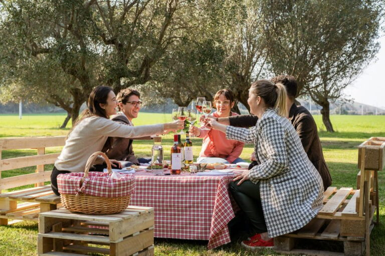 Abruzzo: Country Picnic in an Olive Grove at a Winery