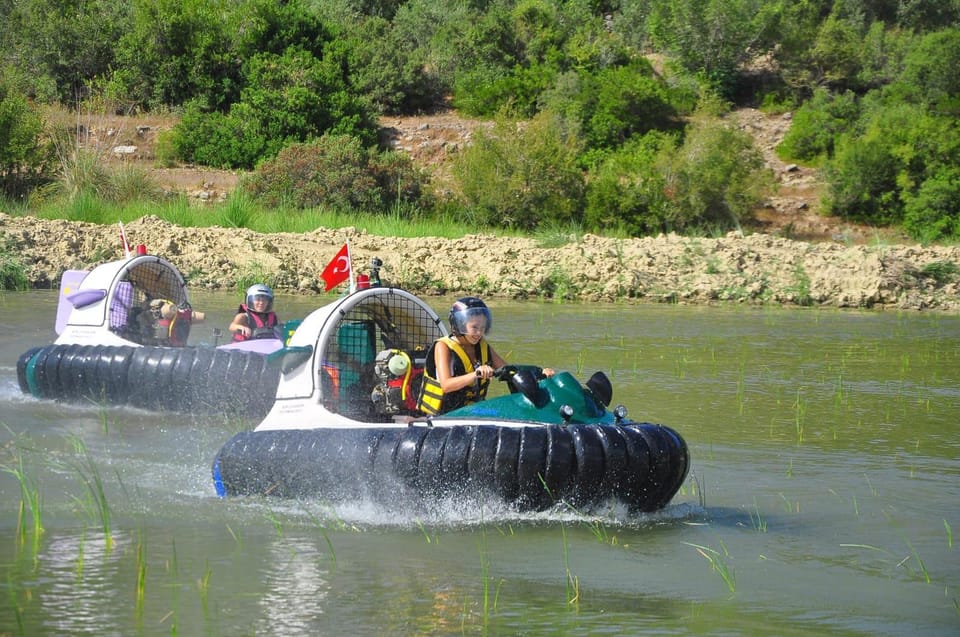 Alanya Hovercraft and Zip Line Experience 2 in 1 - Activity Overview