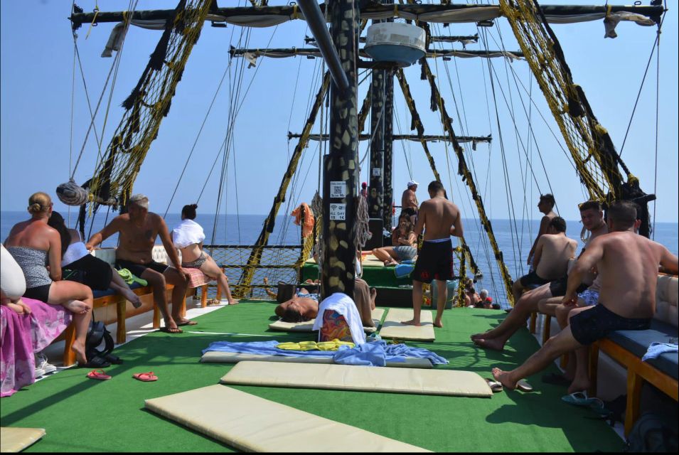 Alanya: Pirate Boat Tour W/ BBQ & Foam Party - Tour Overview and Highlights