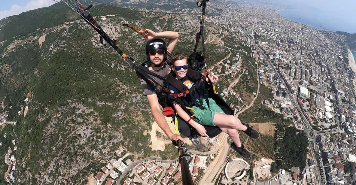 Alanya: Tandem Paragliding With Cleopatra Beach Landing - Overview of Tandem Paragliding