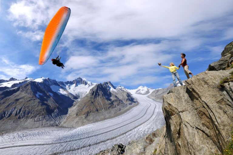 Aletsch Glacier: Round-trip Cable Car Ticket to Eggishorn