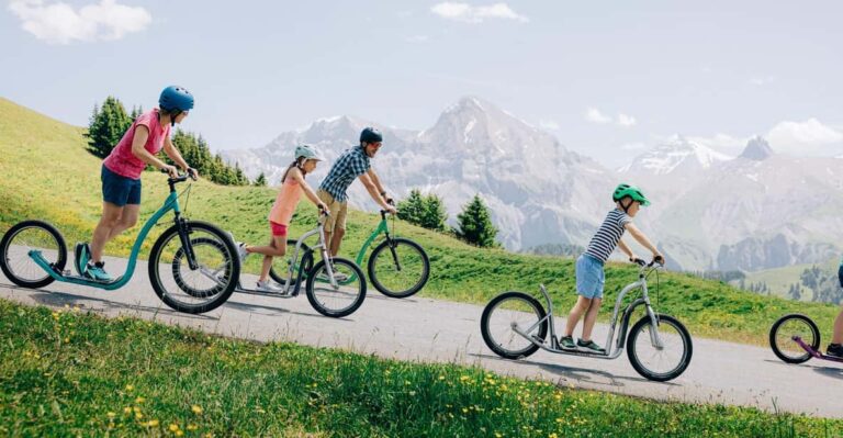 Alpine Family Fun: Hike and Bike in Adelboden From Zurich